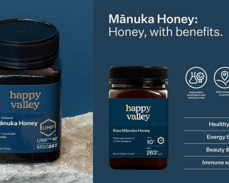 Raw manuka honey umf10+